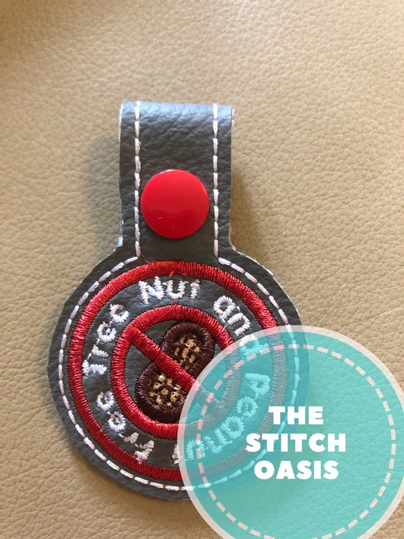 Tree Nut Peanut Free In The Hoop Machine Embroidery Design Etsy