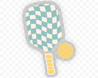 Pickle Ball Sticker | Waterproof Sticker | Dishwasher Safe