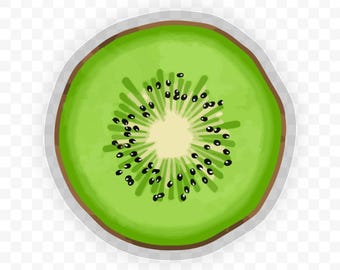 Kiwi Sticker | Waterproof and Dishwasher Safe