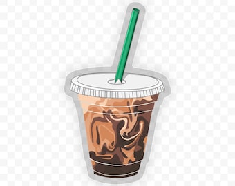 Mini Iced Coffee Sticker | Coffee Lover | Espresso