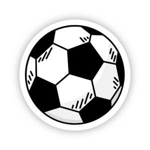 Soccer Ball Sticker | Football Sticker | Waterproof