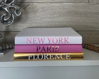 Coffee Table Book Set | Coffee Table Decor | Book Decor | Decorative Books | Modern Book Decor | Modern Books | Book Set Decor