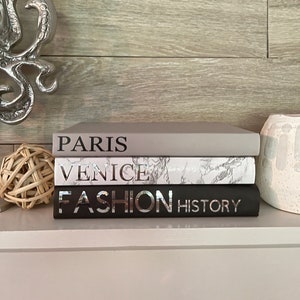 Coffee Table Book Set | Coffee Table Decor | Book Decor | Decorative Books | Modern Book Decor | Modern Books | Book Set Decor