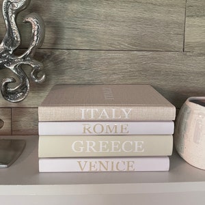 Coffee Table Book Set | Coffee Table Decor | Book Decor | Decorative Books | Modern Book Decor | Modern Books | Book Set Decor