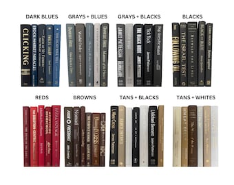 PIÙ VENDUTO / Libri per colore / Libri in allestimento / Libri per colore / Libri moderni / Libri con decorazioni di alta qualità / Decorazioni neutre