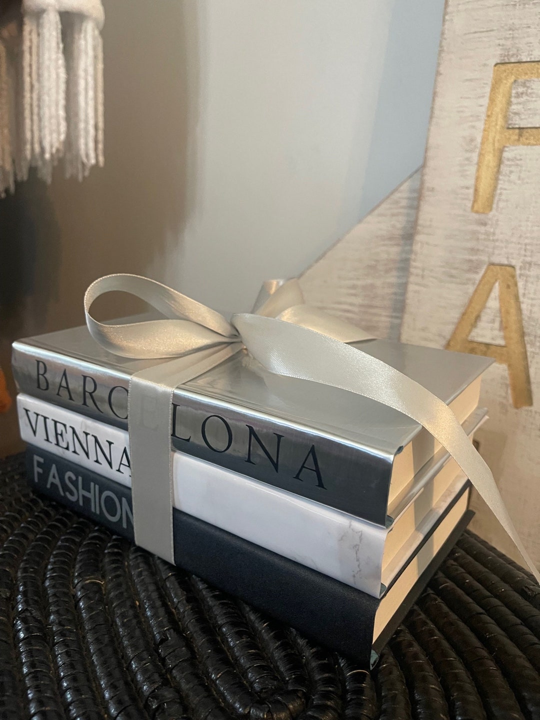 Coffee Table Book Set Coffee Table Decor Book Decor Decorative Books