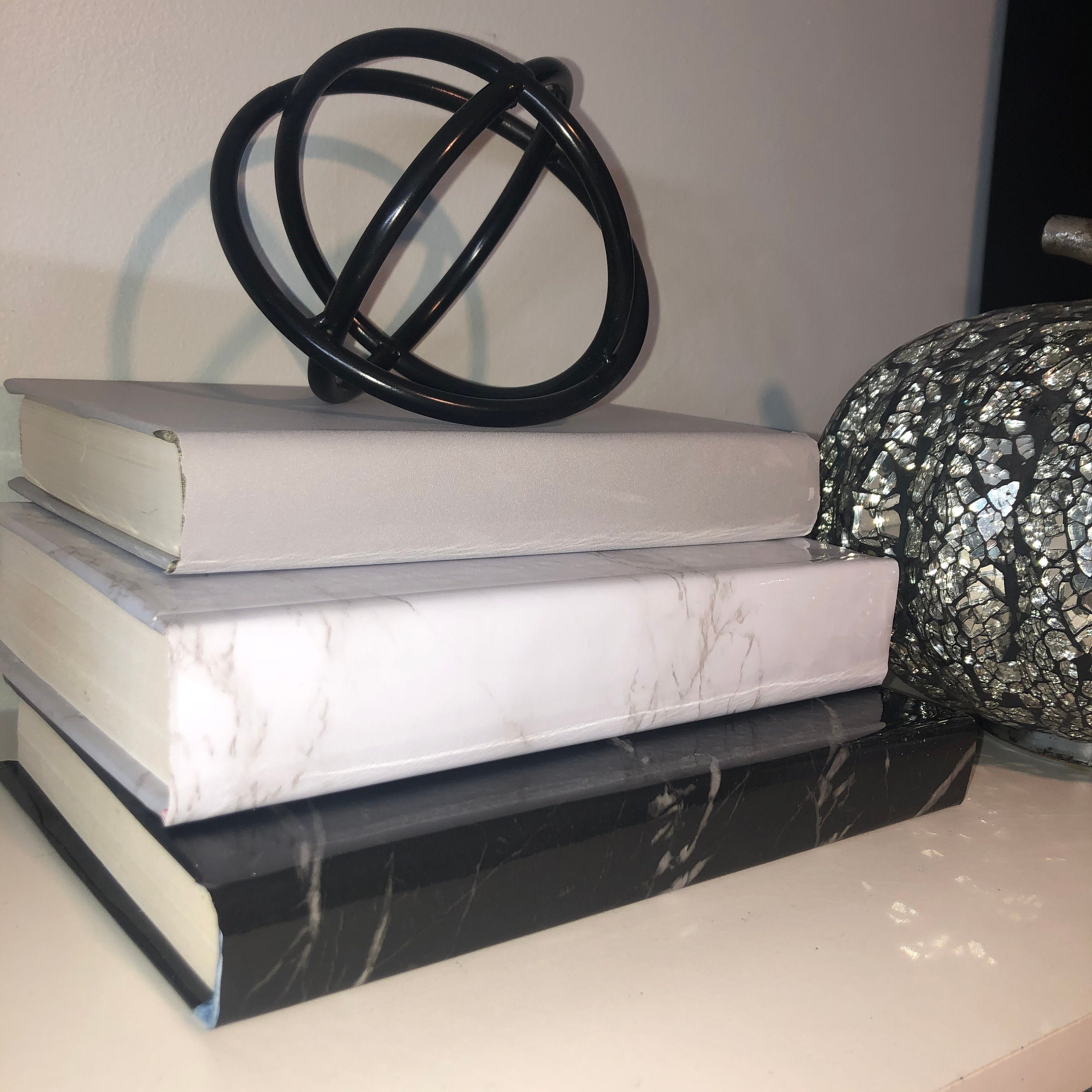 Coffee Table Book Set of 3 Coffee Table Decor Book Decor Etsy