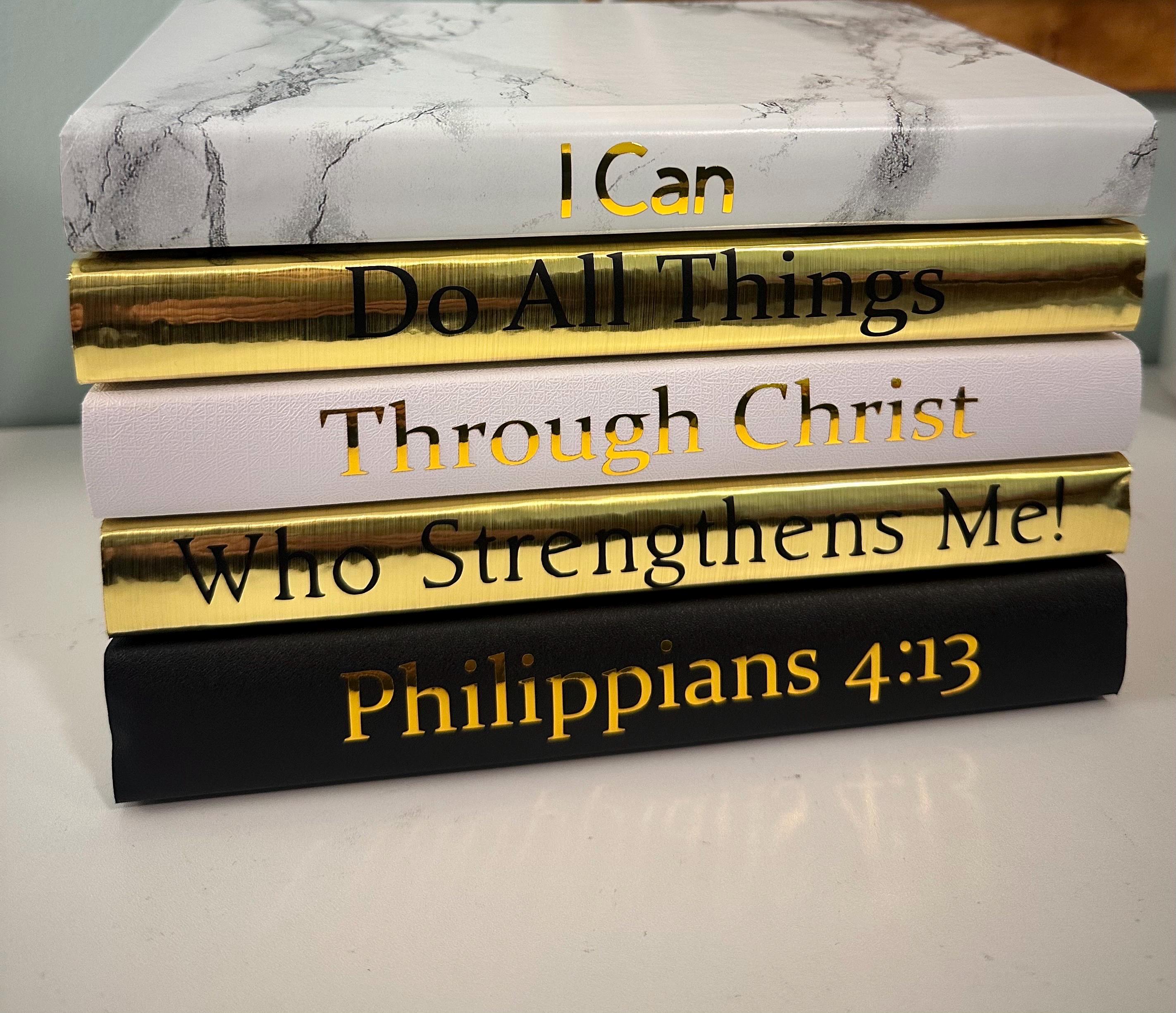 Personalized Stack Books 5 Set of Books | Customizable Book Stack | Fashion Books | Glam Decor ...