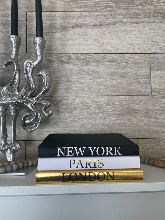 Coffee Table Book Set Coffee Table Decor Book Decor Etsy