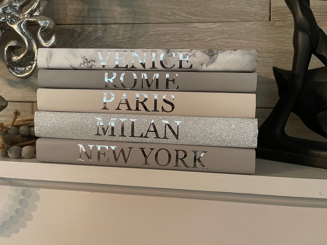 Coffee Table Book Set Coffee Table Decor Book Decor - Etsy