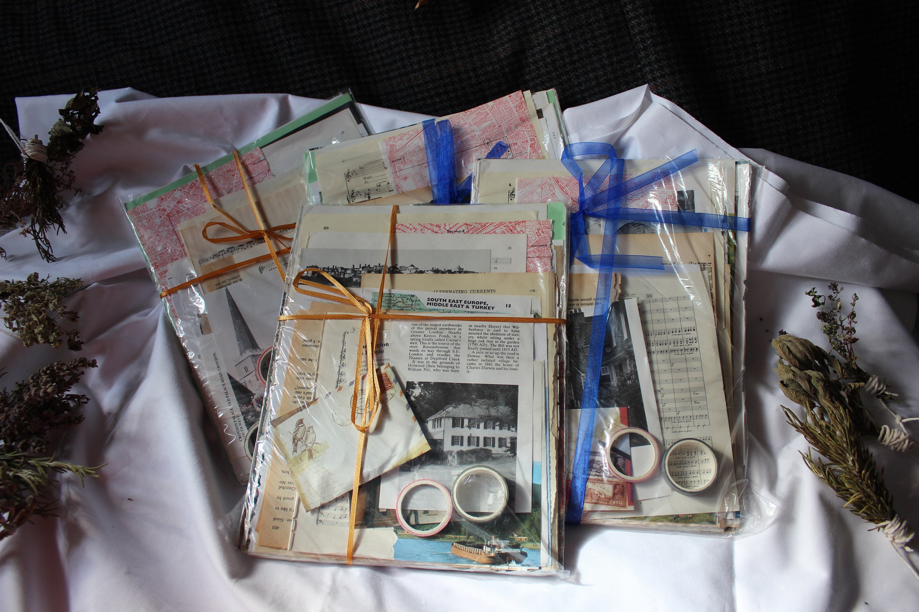 50pc Journal Pack / Journaling Material Scrapbooking Etsy