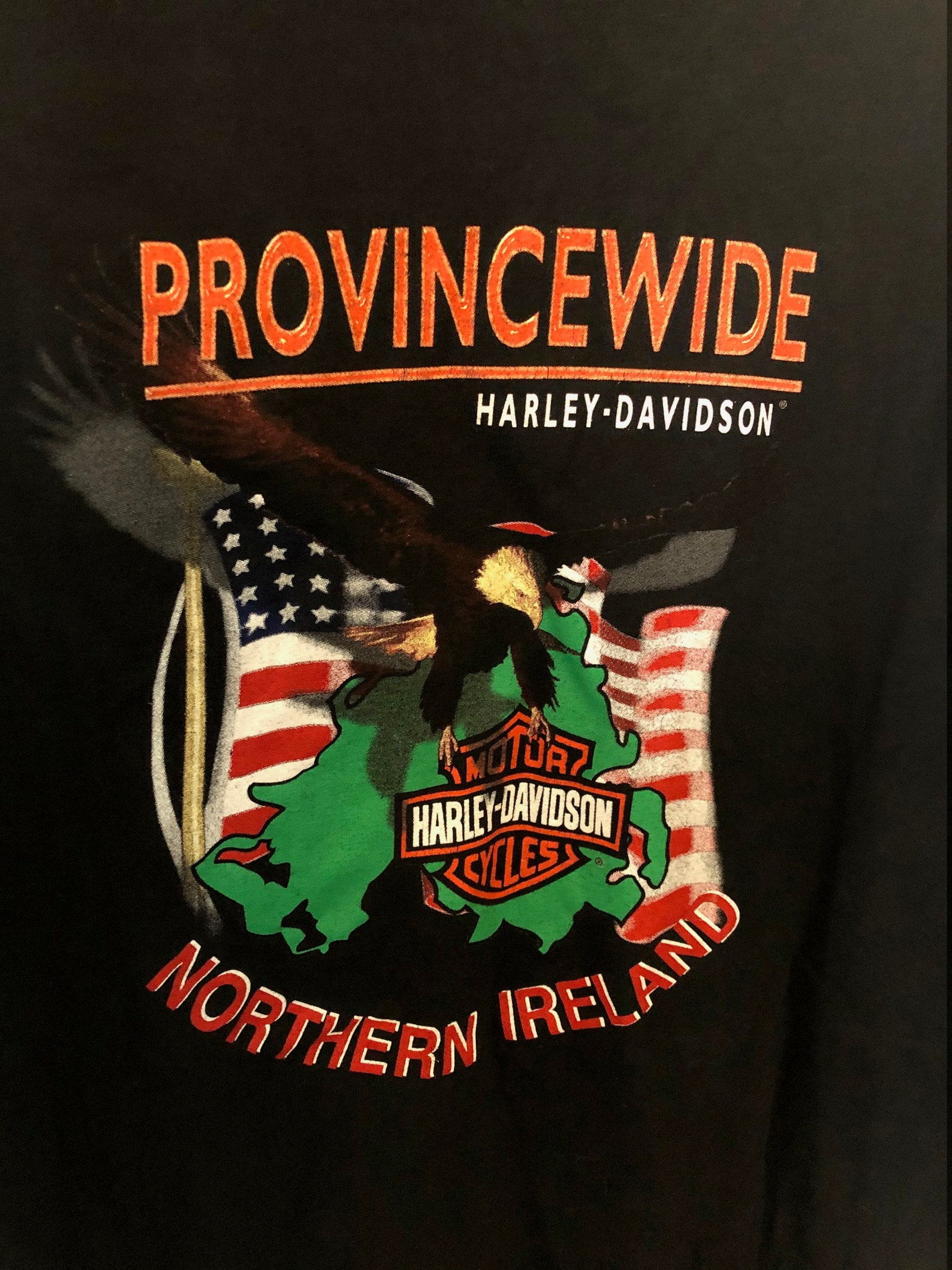 Vintage Retro Harley Davidson Tshirt Tee Northern Ireland Etsy