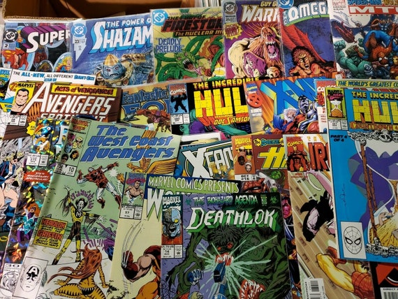 Comic Book Mystery Bundle- 8 Comics - Etsy