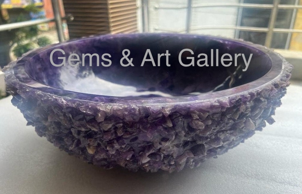 Amethyst Washbasin | Amethyst Sink (Customizable)