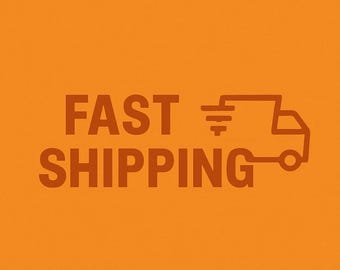 Rush Order Upgrade, Fast Shipping