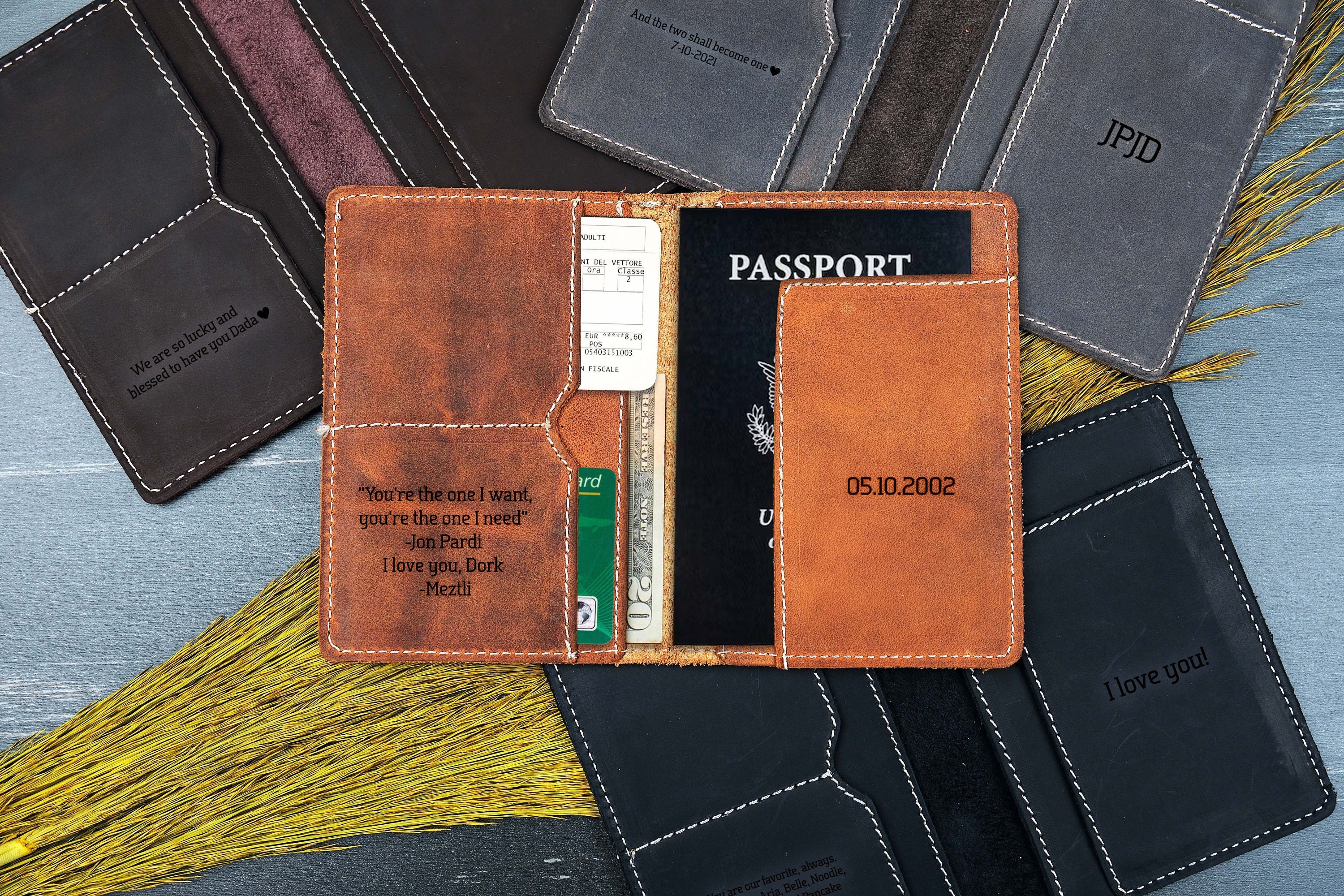 Pilot Matte Luxe VL Passport Wallet 