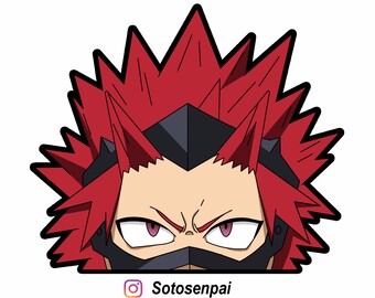 pix My Hero Academia Stickers Kirishima kirishima sticker etsy