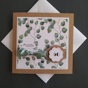Card for the 20th, 25th, 30th, 40th, 50th, 55th, 60th, 65th, 70th, 75th, 80th, 85th, 90th, 95th, 100th birthday