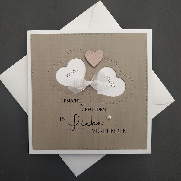 Hochzeitskarte Etsy