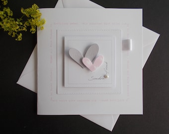Noble Simple Congratulations Card Wedding Wedding Card Names Personalized Cash Gift