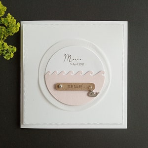 Card Baptism Confirmation Communion Confirmation Girl Name Personalized Cash Gift