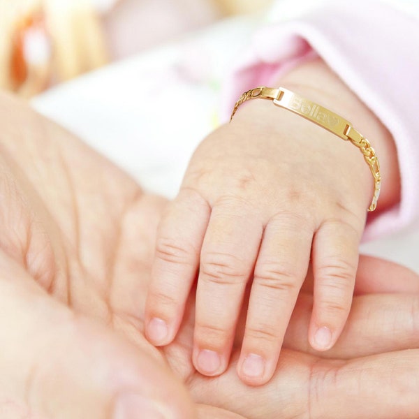 Newborn Id Bracelet Etsy