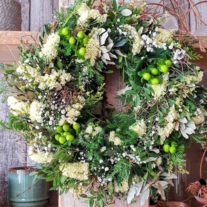 Fresh door wreath "SPRING" spring, summer, communion, confirmation,