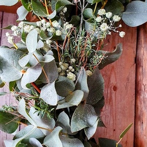 Türkranz EUCALYPTUS mit Schleierkraut Bild 6