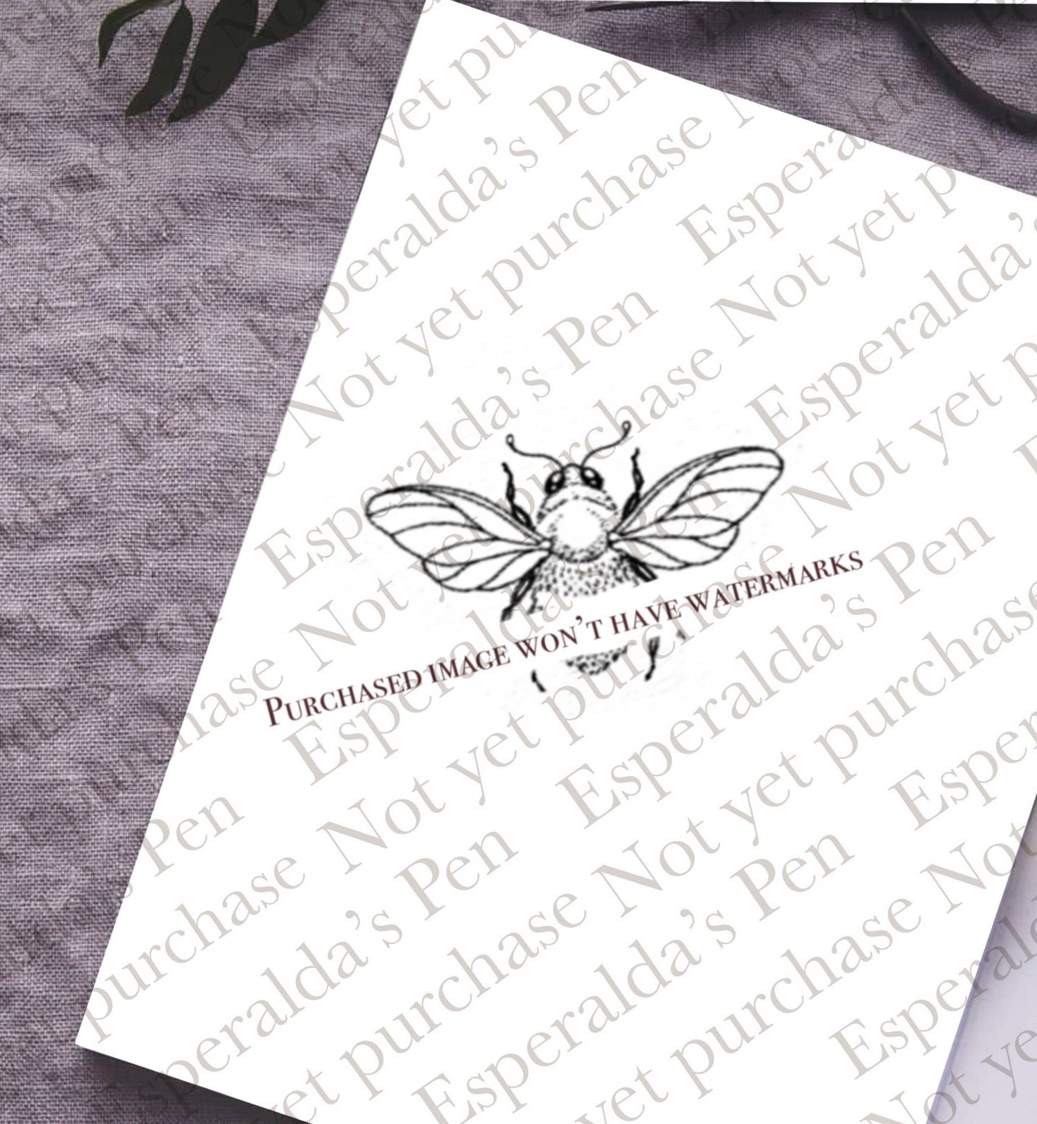 Bee Tattoo Design | Bumble Bee Tattoo Design Instant Download | - Etsy