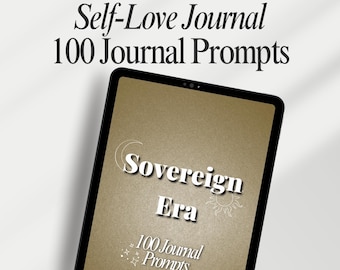 Self-Love Journal Prompts PDF Digital Download 100 Prompts for Self-Worth and Confidence Toolkit