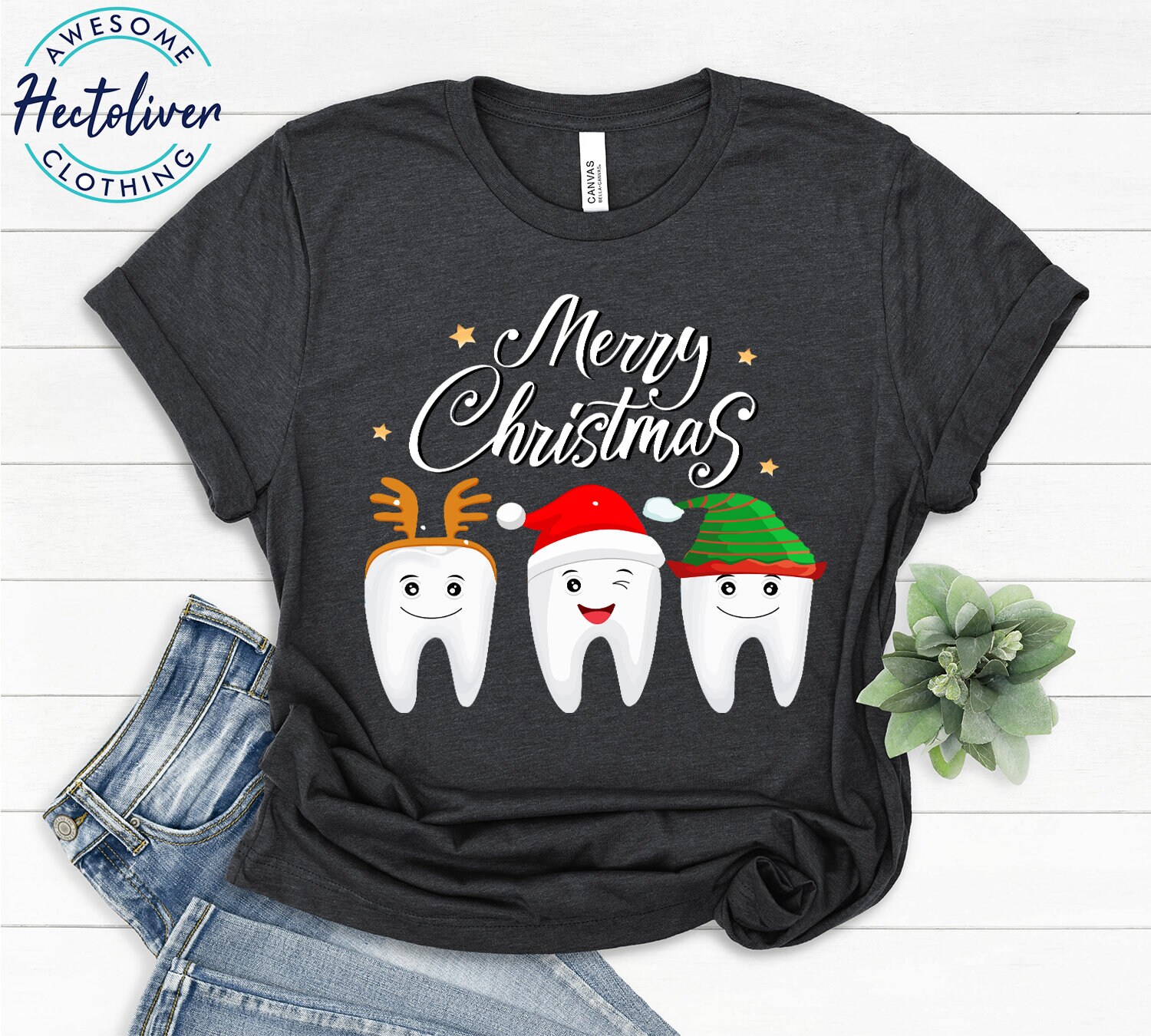 Dental Christmas Shirt Dental Hygiene Dental Assisting Etsy