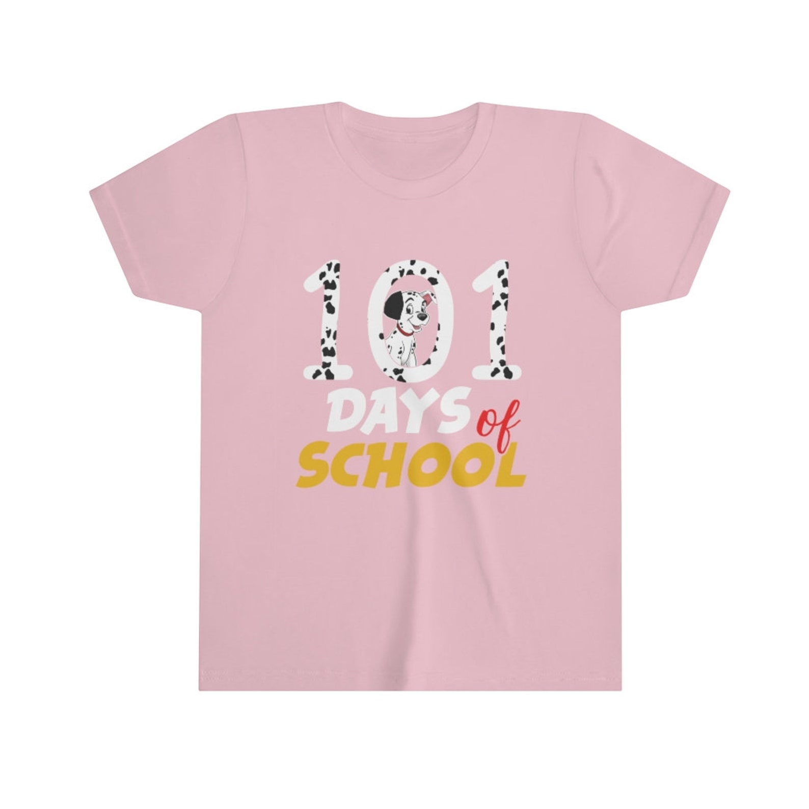 101 School Days Shirt Dalmatian Dog 100th Sayings Shirt 101 | Etsy