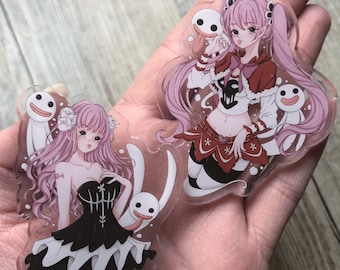 Perona acrylic & button pins