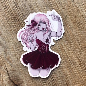 Broken doll matte vinyl stickers