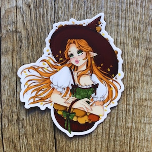 Marnie matte vinyl stickers