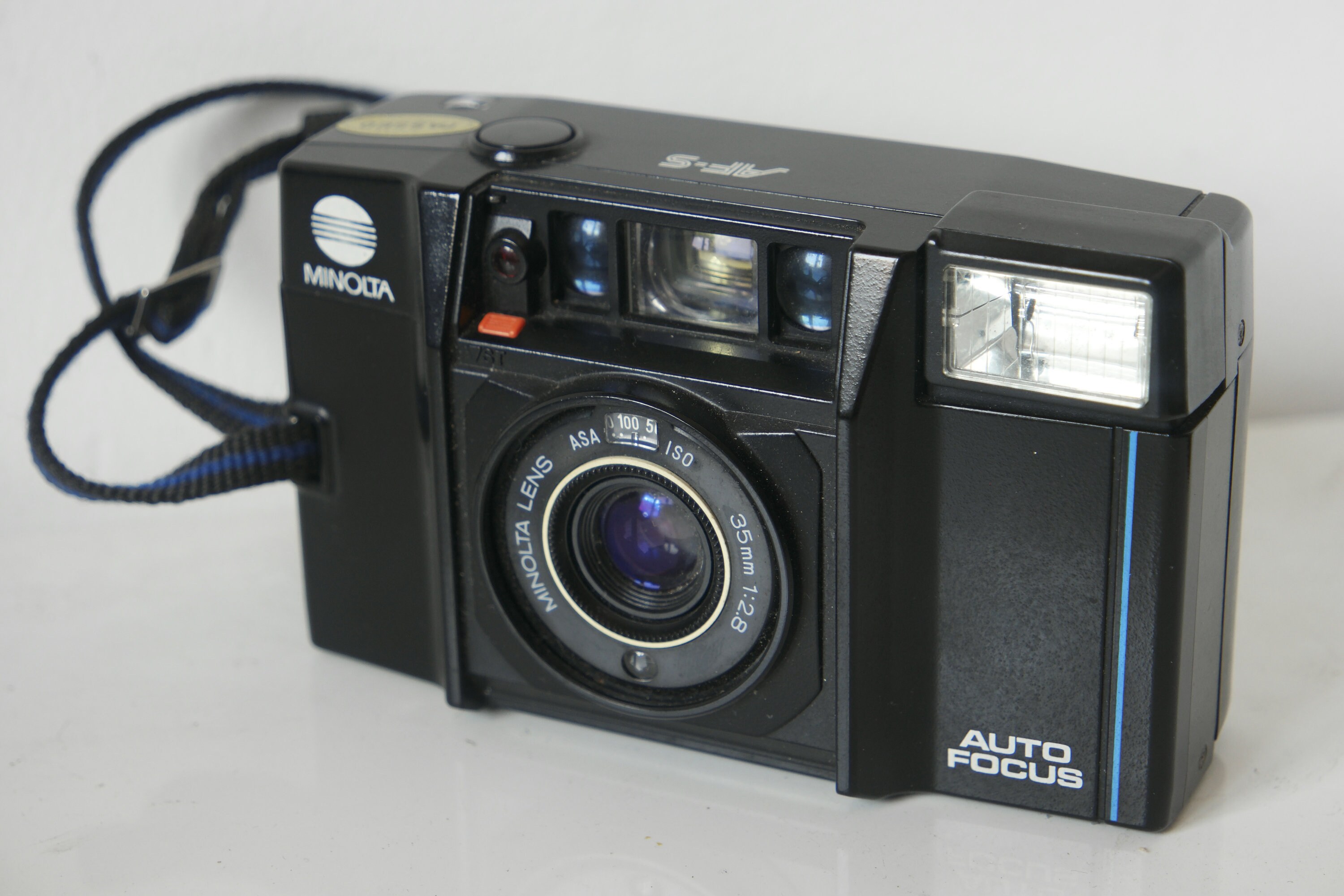 Analog Camera Compact Minolta AutoFocus 80s 35 mm lens f2.8 Etsy