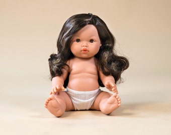 DOLL *NEW Mini Colettos doll 34cm baby doll Minikane and Paola reinas sister dolly ALASKA ***Ready to Ship