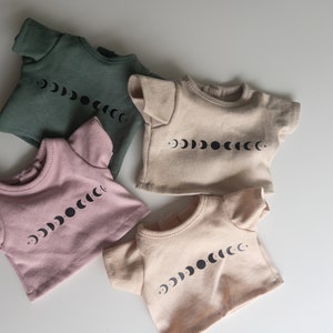 Minikane Puppenkleidung Mini colettos Puppenkleidung 34 cm Tshirt Monde bedruckt hochwertiges Puppenzubehör Paola Reina Miniland