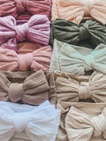 Big Bow Quality Headband No Dig In Soft Detail Super Stretch Strong Hold Head Bow Baby Headband 3months - 3years