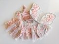 Baby Child Floral Fairy Wings dress up quality wings lace fairywing kids parties 3D floral mystical dress up birthday baby gift