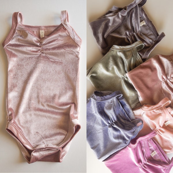 Justaucorps en velours pour bébé enfant, tenue d'anniversaire Super douce et extensible de haute qualité, justaucorps de danse pour enfants, body en velours, fée de gymnastique