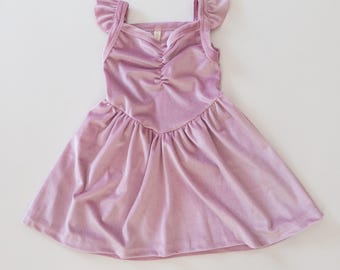 Baby Children’s Fairy dress Frill sleeve velvet costume dress up special occasion Magical birthday Party Princess costume high quality