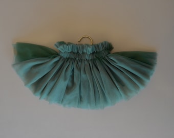 Baby tutu tulle soft skirts toddler tutu size 1 2 3 4 5 years modern ballet skirt for children outfit Jungle Green