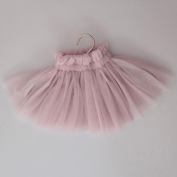 Baby tutu tulle soft skirts toddler tutu size 1 2 3 4 5 years modern ballet skirt for children outfit ballerina fairy amethyst pale lilac