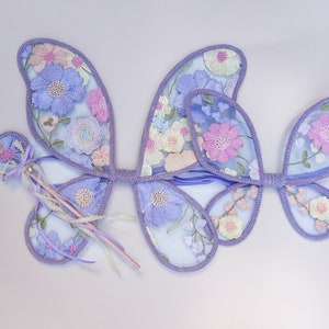 Baby & Child Floral Fairy Wings dress up quality crafted wings handmade lace fairy wings kids and parties pretend play 3D floral birthdays