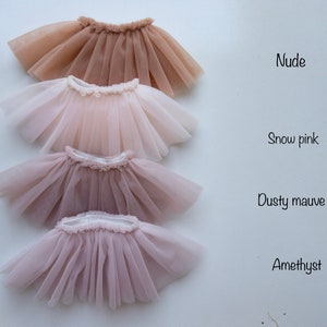 New extra gathered Doll tutu Minikane doll clothes paola reina Miniland ballet tulle soft american tulle doll skirt quality doll clothes image 8