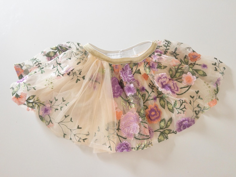 Floral Fairy Wings Handmade Embroidered Lace fairy wings Birthday Festival Fairy Costume image 3