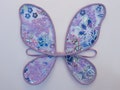 Baby & Child Floral Fairy Wings dress up quality crafted wings handmade lace fairy wings kids parties pretend play lavender sequin