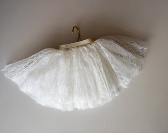 Baby tutu Child tutu tulle fairy skirt ivory ballerina skirt baby gift unique clothing dress ups fairy skirts