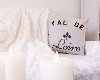 French Throw Pillow